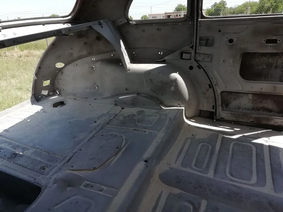 Пясъкоструй на Hudson Six Sedan от 1939 година
